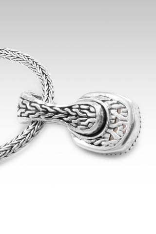 Always with You Pendant™ in White Moonstone - Magnetic Enhancer Bail - SARDA™
