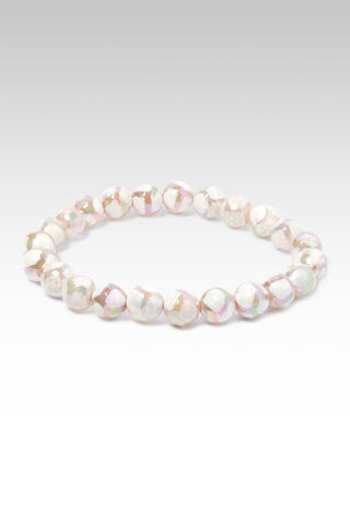Beaded Celestial Rainbow White Animal Print Agate Bracelet™ - Stretch Bead Bracelet - SARDA™