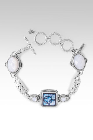 Believe Always Bracelet™ in Blue Mother of Pearl Mosaic - Multi Stone - SARDA™