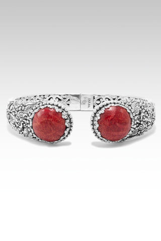 Bloom Where You are Planted Tip-to-Tip Bracelet™ in Red Sponge Coral - Tip-to-Tip - SARDA™