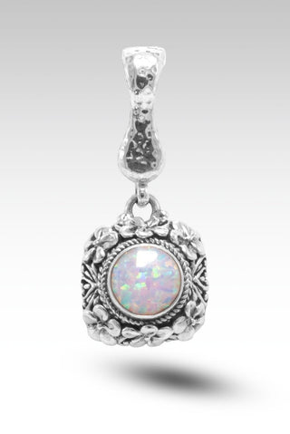 Blossom Pendant™ in Cotton Candy Simulated Opal - Magnetic Enhancer Bail - SARDA™