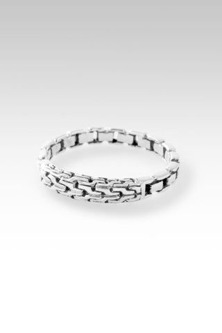 Breakthrough Ring™ in Chainlink - Stackable - SARDA™