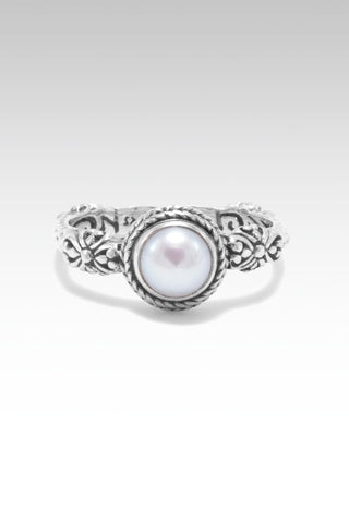 Cheerful Heart Ring™ in Freshwater Pearl - Stackable - SARDA™