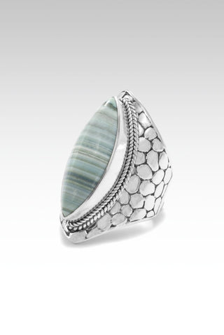 Courage to Continue Ring™ in Green Opal - Statement - SARDA™