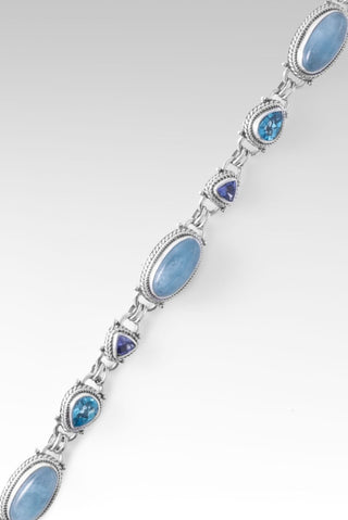 Courageous Bracelet™ in Milky Aquamarine - Multi Stone - SARDA™
