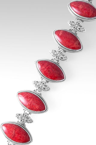 Encourage Your Heart Bracelet™ in Red Sponge Coral - Multi Stone - SARDA™