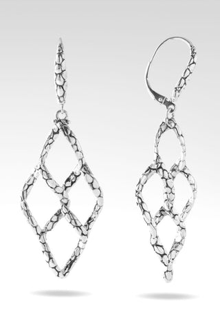 Entwined Moments Earrings™ in Watermark - Lever Back - SARDA™