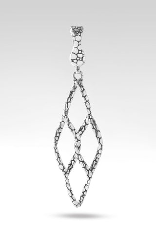 Entwined Moments Pendant™ in Watermark - Magnetic Enhancer Bail - SARDA™