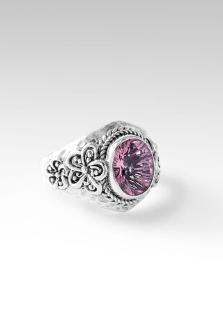 Garden Grace Ring™ in Pink Cashmere™ Mystic Quartz - Dinner - SARDA™