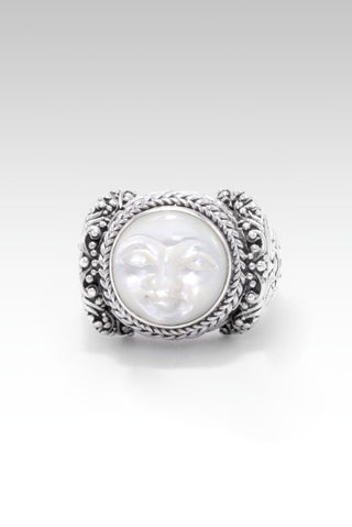 Govern the Night Ring™ in White Mother of Pearl - Statement - SARDA™