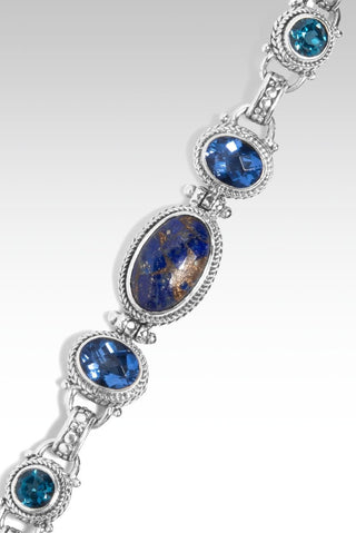 Heavenly Wisdom Bracelet™ in Lapis with Bronze Matrix - Multi Stone - SARDA™