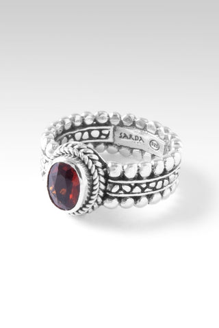 Hope and Future Ring II™ in Red Madeira Citrine - Dinner - SARDA™