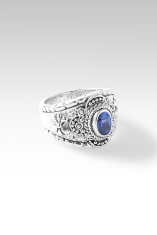 Hope Remains Ring™in Ceylon Blue Sapphire - Dinner - SARDA™