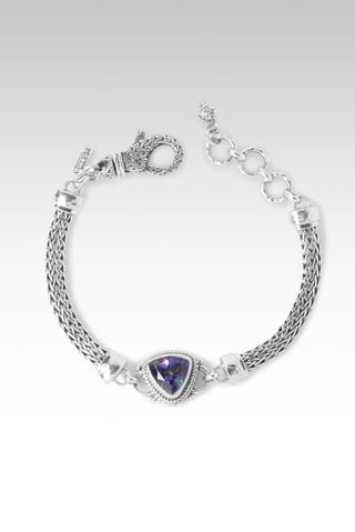 Hope's Triumph Bracelet™ in Sugar Plum™ Mystic Quartz - Single Stone - SARDA™