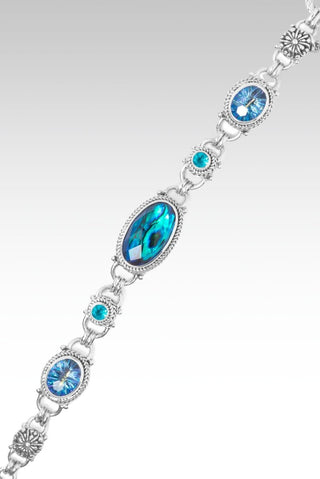 Key to Heaven Bracelet™ in Bali Waters Abalone & Quartz Triplet - Multi Stone - SARDA™