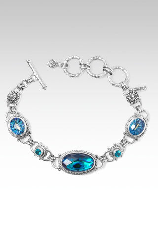 Key to Heaven Bracelet™ in Bali Waters Abalone & Quartz Triplet - Multi Stone - SARDA™