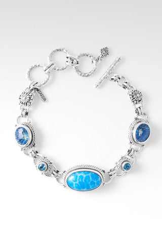Key to Heaven Bracelet™ in Powder Blue Indonesian Coral - Multi Stone - SARDA™
