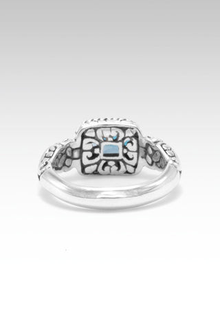 Love One Another Ring II™ in London Blue Topaz - Stackable - SARDA™