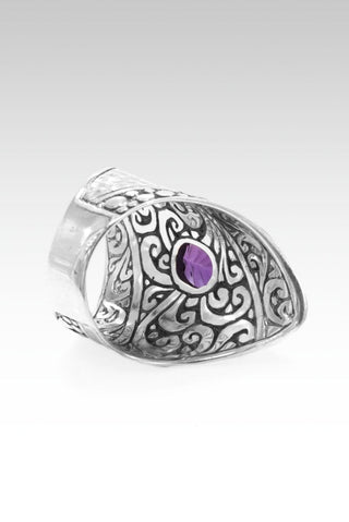 Overflow with Hope Ring™ in Amethyst - Statement - SARDA™