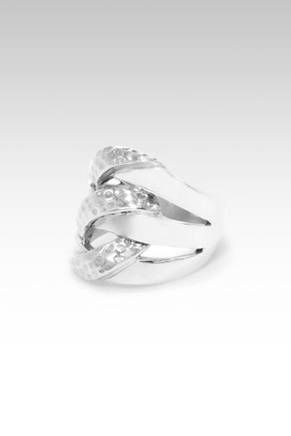 Plans To Give You Hope Ring™ in Hammered - Statement - SARDA™