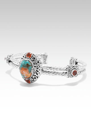 Pure Radiance Cuff™ in Chinese Turquoise & Spiny Oyster - Cuff - SARDA™