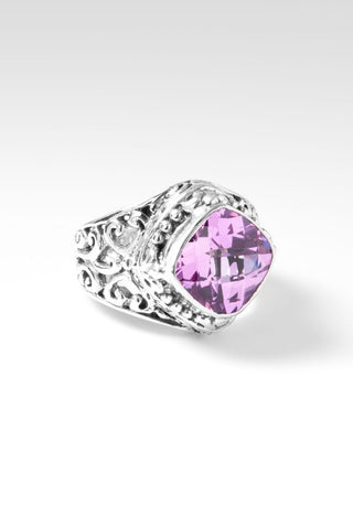 Regal Beauty Ring™ in Light Pink Lab Created Sapphire - Dinner - SARDA™