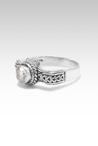 Resolute Soul Ring™ in Moissanite - Stackable - SARDA™