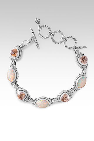 Respond Rightly Bracelet™ in Peaches & Cream Simulated Opal - Multi Stone - SARDA™