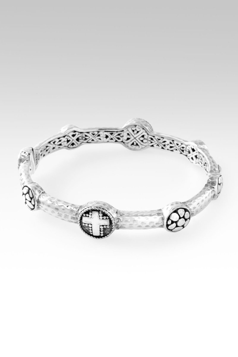 Shield Bangle Bracelet main image 1