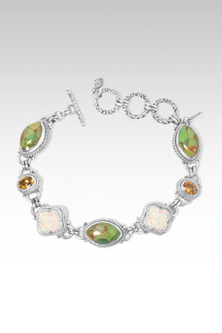 Splendor & Majesty Bracelet™ in Mohave Green Kingman Turquoise - Multi Stone - SARDA™