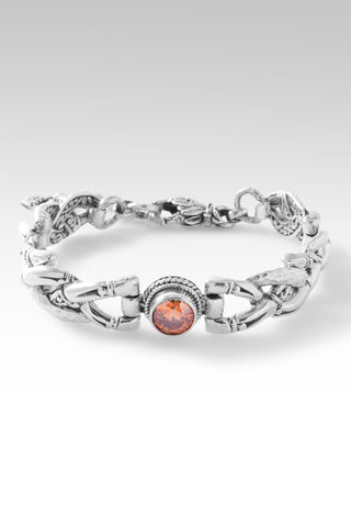 Strength in Versatility Bracelet™ in Bali Sunrise™ Mystic Moissanite - Single Stone - SARDA™