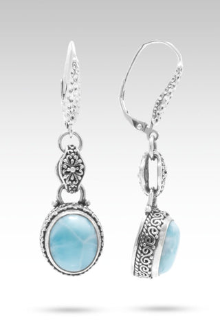 Sweet to the Soul Earrings™ in Larimar - Lever Back - SARDA™