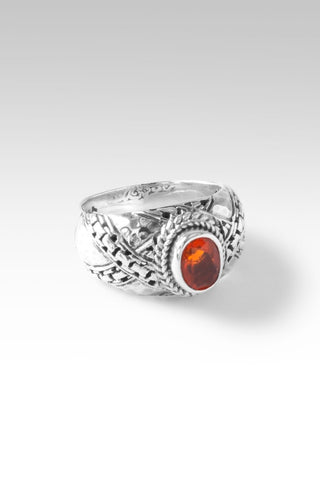 Tranquil Spirit Ring™ in Mexican Fire Opal - Dinner - SARDA™