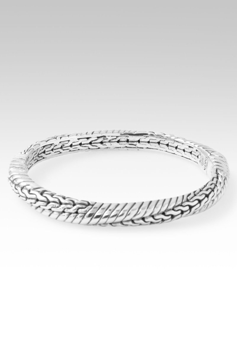 Trust Your Journey Double Hinged Bangle main image 1