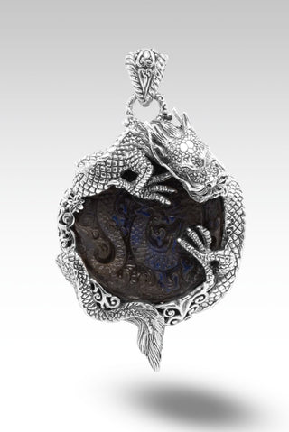 Wise Dragon Pendant™ in Labradorite - Pendant - SARDA™
