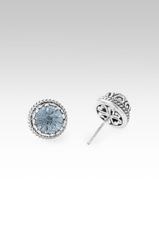 Keep Praising Earrings™ in Arctic Blue Topaz