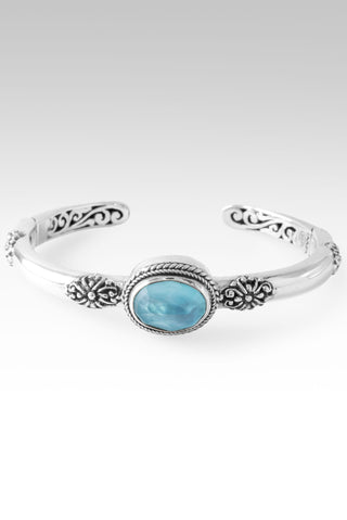 Sees My Worth Cuff Bracelet™ in Paraiba Mother of Pearl Quartz 6.25