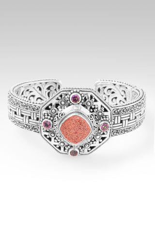 U R Unforgettable Cuff Bracelet™ in Yam Rhumba™ Drusy & Bali Sunrise™ Mystic Topaz