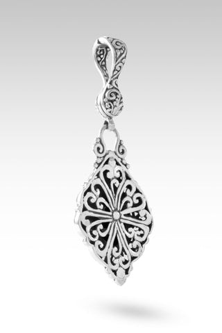 Secured Faith Pendant™ in Black Onyx & Black Spinel