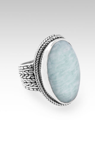 Persist and Prevail Ring™ in Mint Amazonite