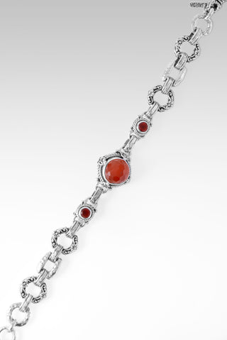 Beautiful & Brave Bracelet™ in Carnelian Frangipani / Carnelian