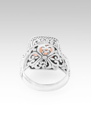 One That Never Ends Ring™ in Peach Sunstone 5