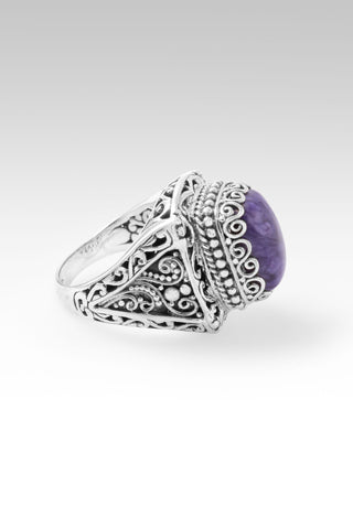 Never Leaves U Ring™ in Charoite 5