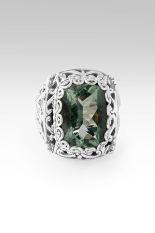 Saves The Lost Ring™ in Sea Green Fluorite 5