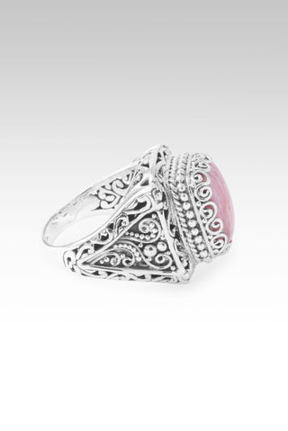 Never Leaves U Ring™ in Rhodochrosite 5