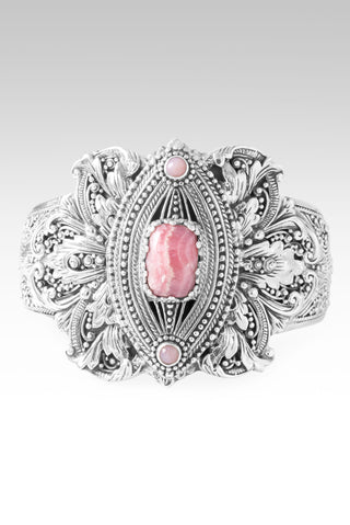 Overflowing Fulfillment Cuff Bracelet™ in Rhodochrosite & Pink Opal 7