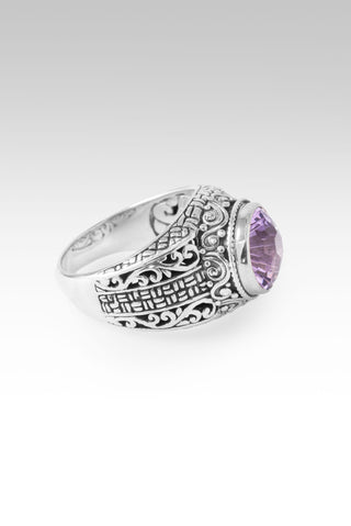 Everlasting Light Ring™ in Rose De France Amethyst 5