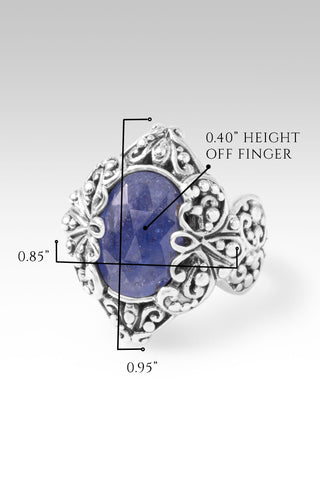 Jesus Take Control Ring II™ in Tanzanite 5