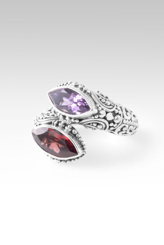 Searching Completed Ring™ in Amethyst & Garnet