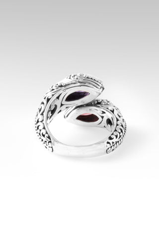 Searching Completed Ring™ in Amethyst & Garnet